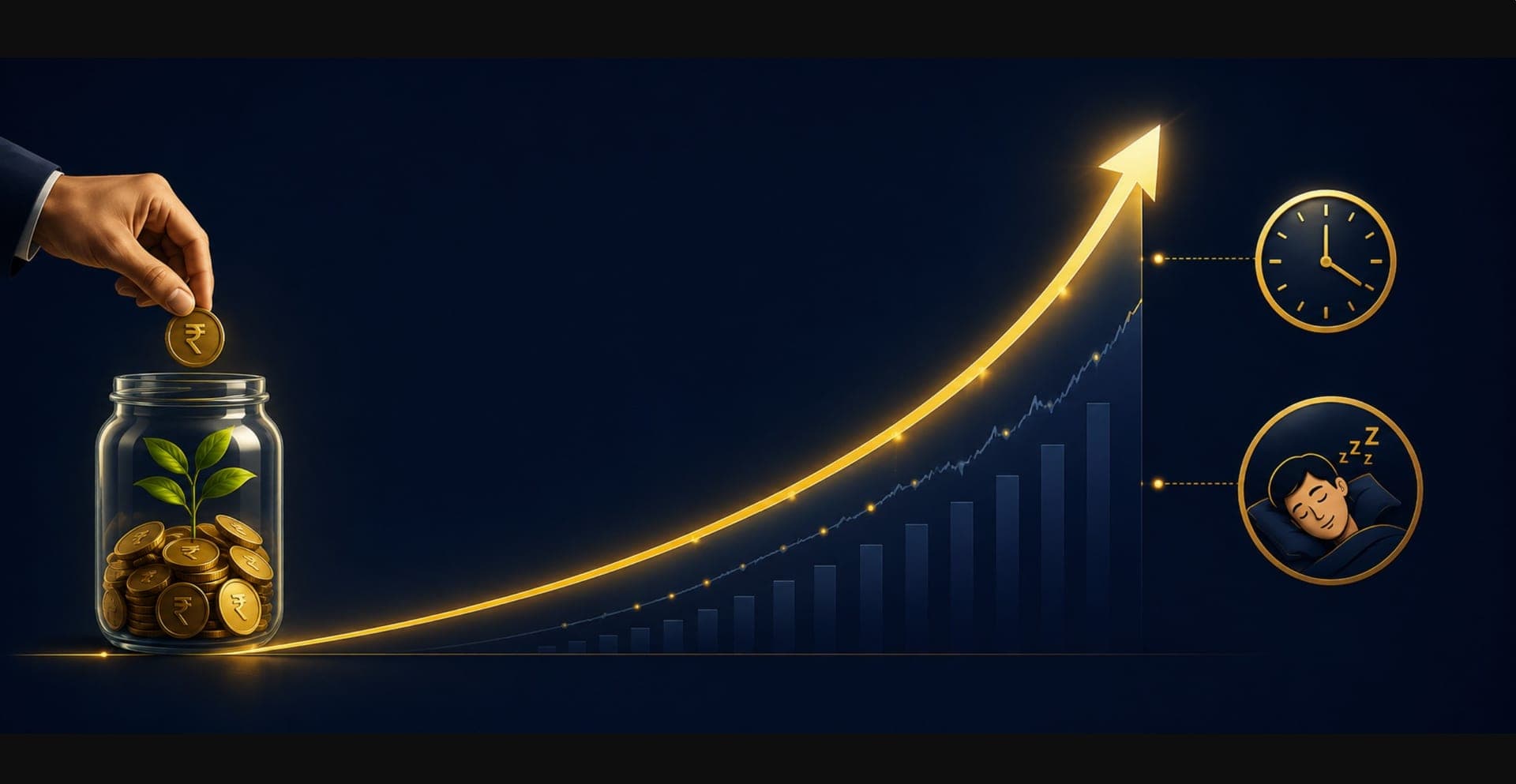 Saving Is the Beginning. Compounding Builds Wealth